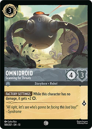 Omnidroid - Scanning for Threats Common Attack of the Vine! 188/207 NM