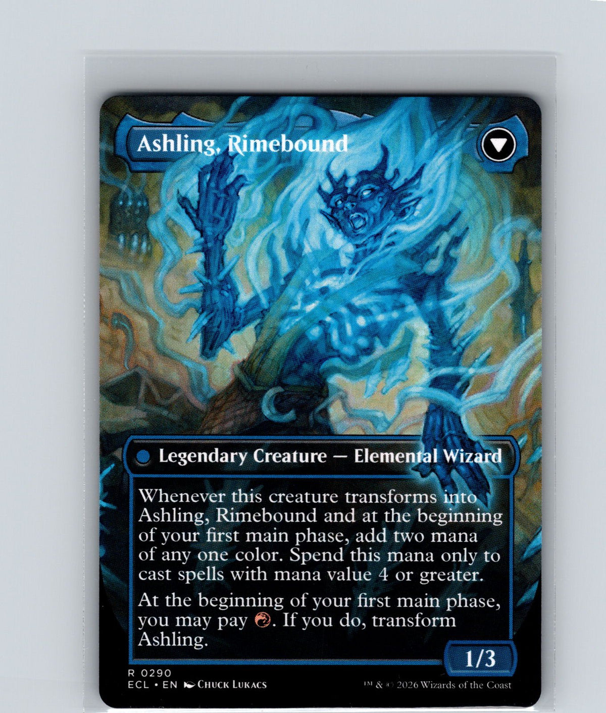 Ashling, Rekindled (Borderless) R Lorwyn Eclipsed 290 NM