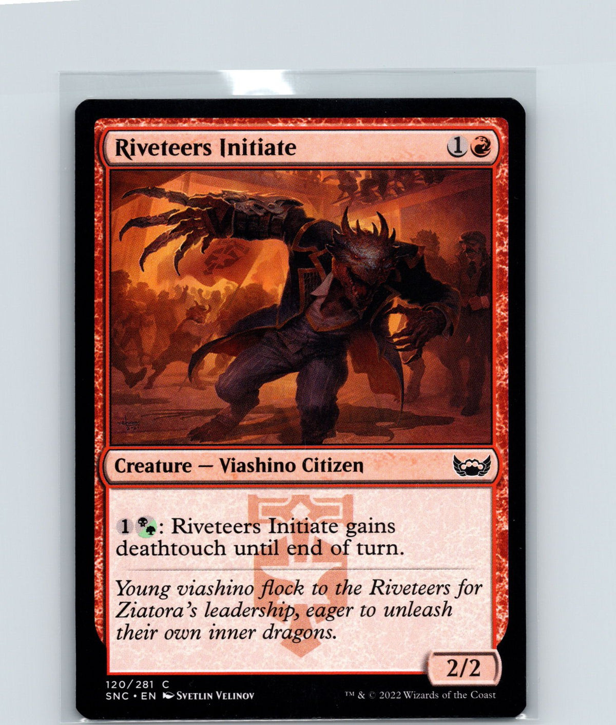 Riveteers Initiate C Streets of New Capenna 120 NM