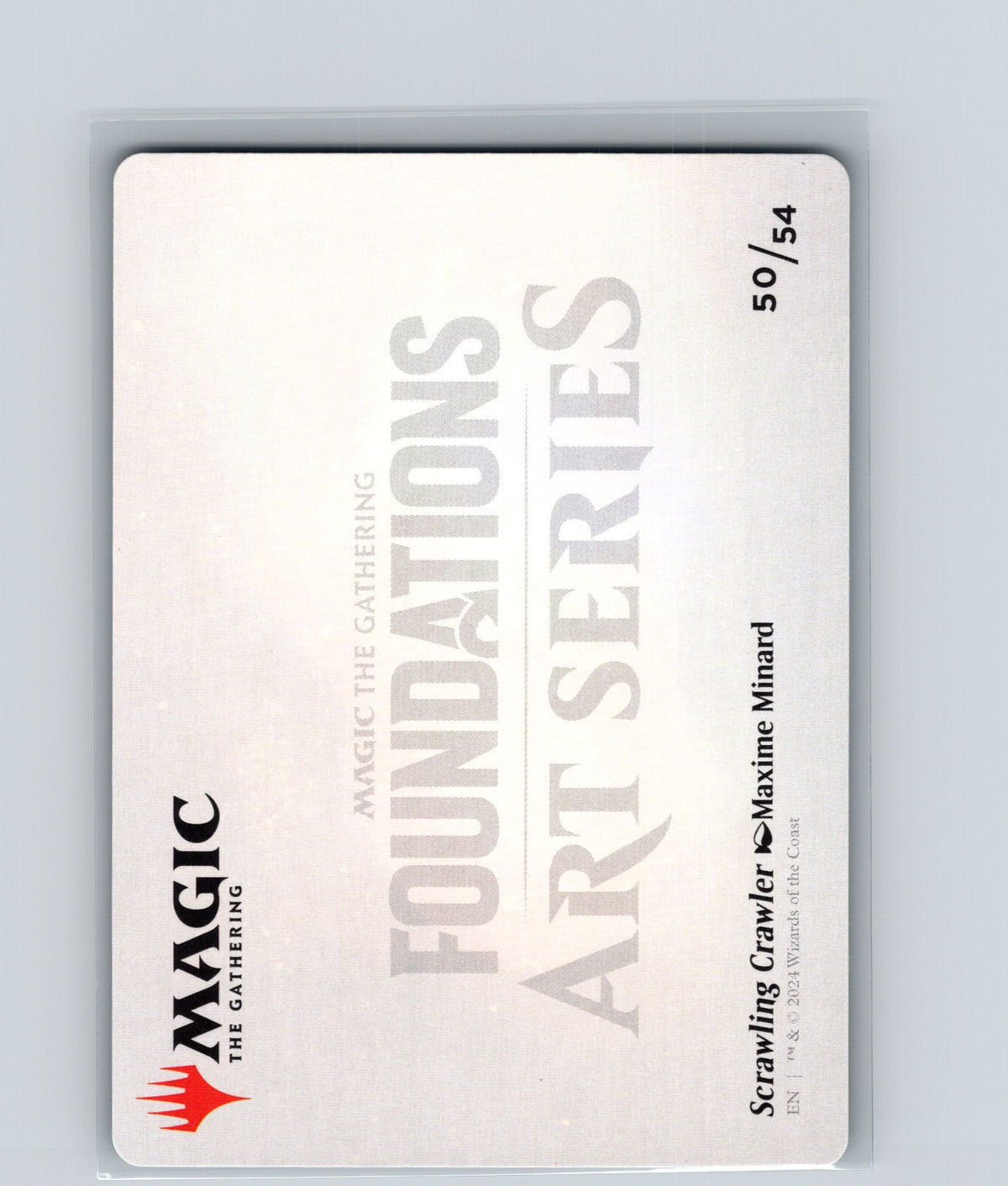 Scrawling Crawler Art Card (/54) S Art Series: Foundations 50 NM