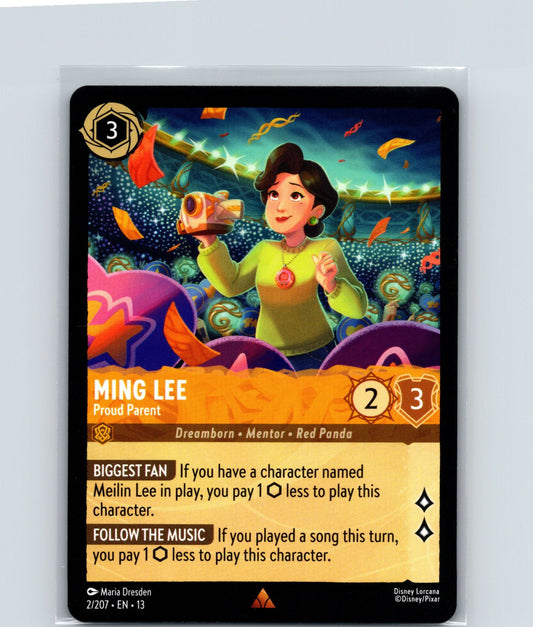 Ming Lee - Proud Parent Rare Attack of the Vine! 2/207 NM