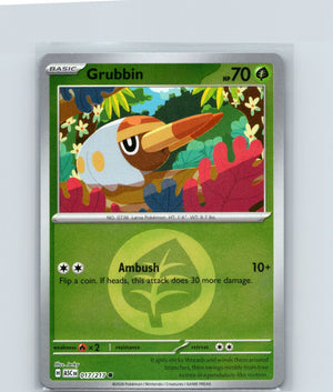 Grubbin (Energy Symbol Pattern) Reverse Holo Common 017/217 NM