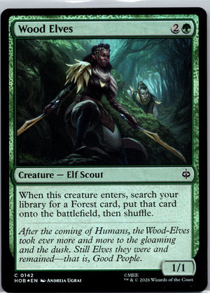 Wood Elves Foil C The Hobbit 142 NM