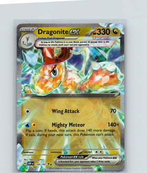 Dragonite ex Holo Double Rare SV03: Obsidian Flames 159/197 NM