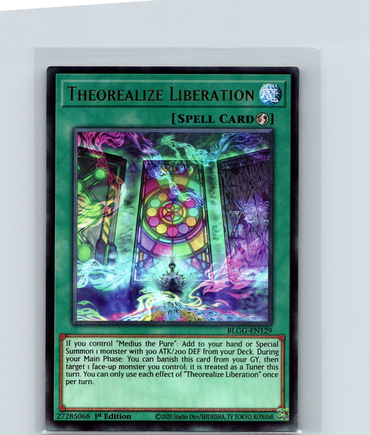 Theorealize Liberation 1st Edition Ultra Rare BLGG-EN129 NM