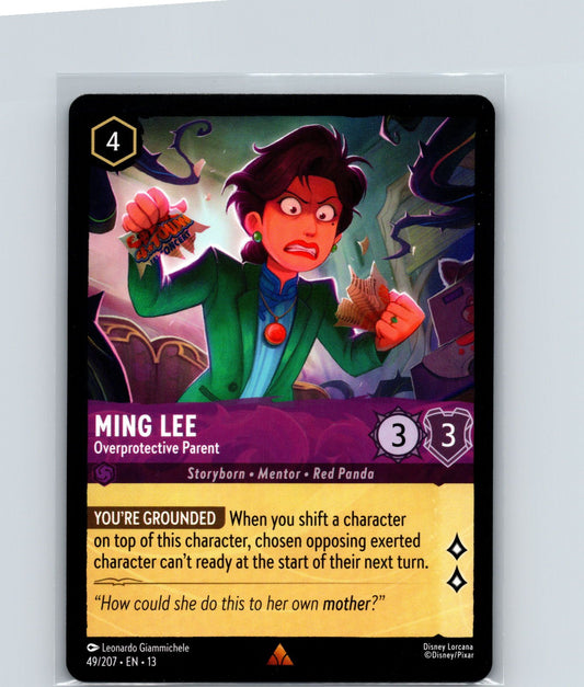 Ming Lee - Overprotective Parent Rare Attack of the Vine! 49/207 NM