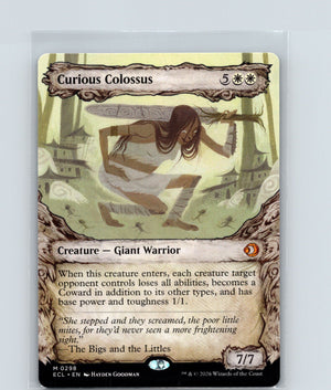 Curious Colossus (Showcase) M Lorwyn Eclipsed 298 NM