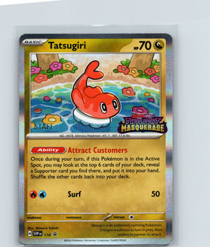 Tatsugiri [Staff] Holo Promo SV: Scarlet & Violet Promo Cards 118 NM