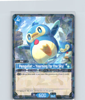 Pengullet - Yearning for the Sky Foil Rare BP01: Dawn of Palpagos EBP01-028 NM