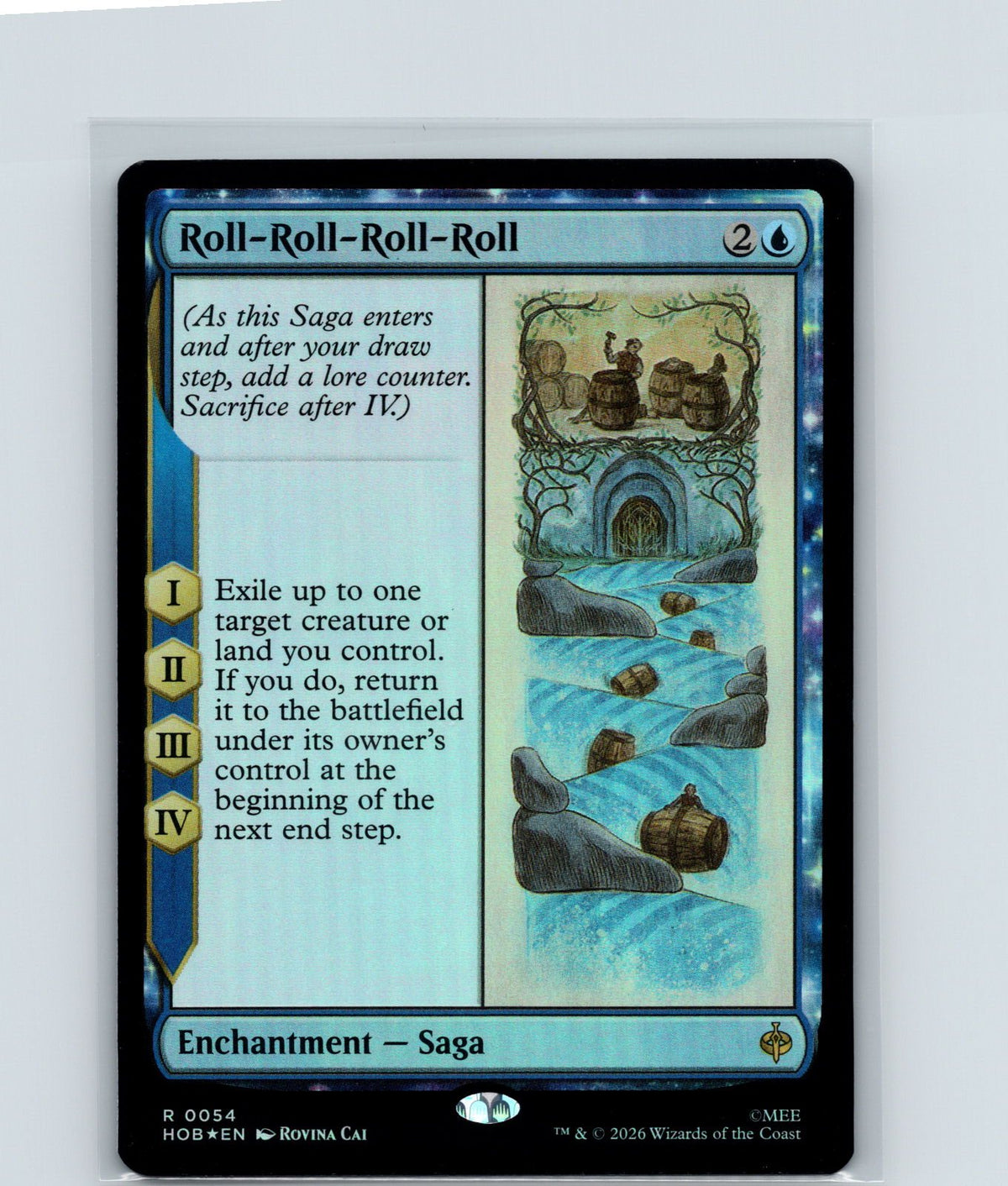 Roll-Roll-Roll-Roll Foil R The Hobbit 54 NM
