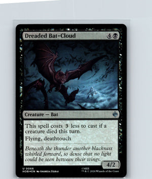 Dreaded Bat-Cloud Foil U The Hobbit 66 NM