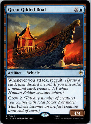 Great Gilded Boat R The Hobbit 42 NM
