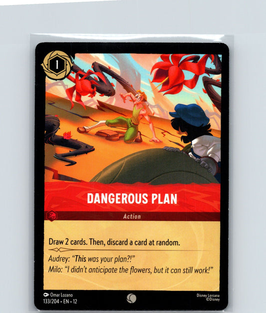 Dangerous Plan Common Wilds Unknown 133/204 NM