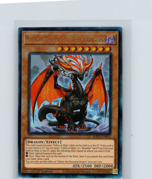 Albion the Shrouded Dragon 1st Edition Collector Rare RA05-EN019 NM