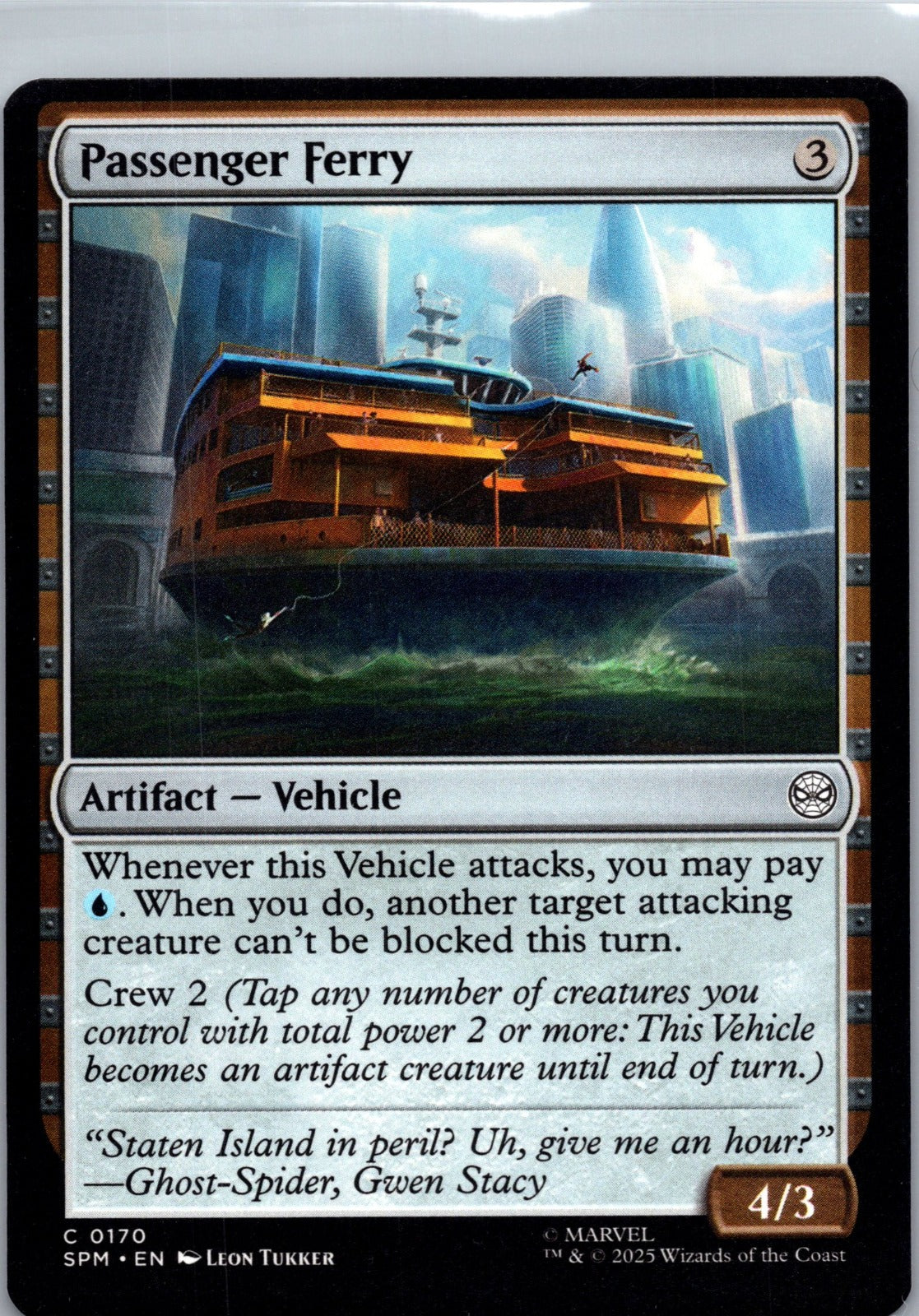 Passenger Ferry C Marvel's Spider-Man 170 NM