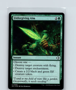 Unforgiving Aim Foil C Lorwyn Eclipsed 200 NM
