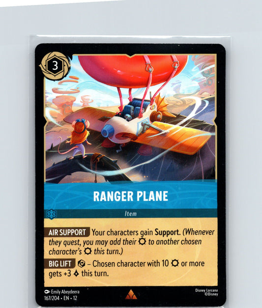 Ranger Plane Rare Wilds Unknown 167/204 NM