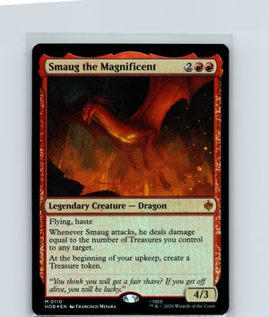 Smaug the Magnificent Foil M The Hobbit 110 NM