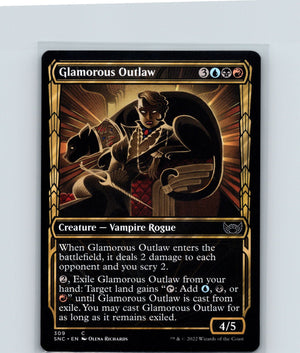Glamorous Outlaw (Showcase) C Streets of New Capenna 309 NM