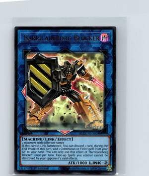 Barricadeborg Blocker 1st Edition Ultra Rare BLGG-EN102 NM