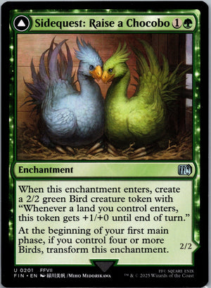 Sidequest: Raise a Chocobo U FINAL FANTASY 201 NM