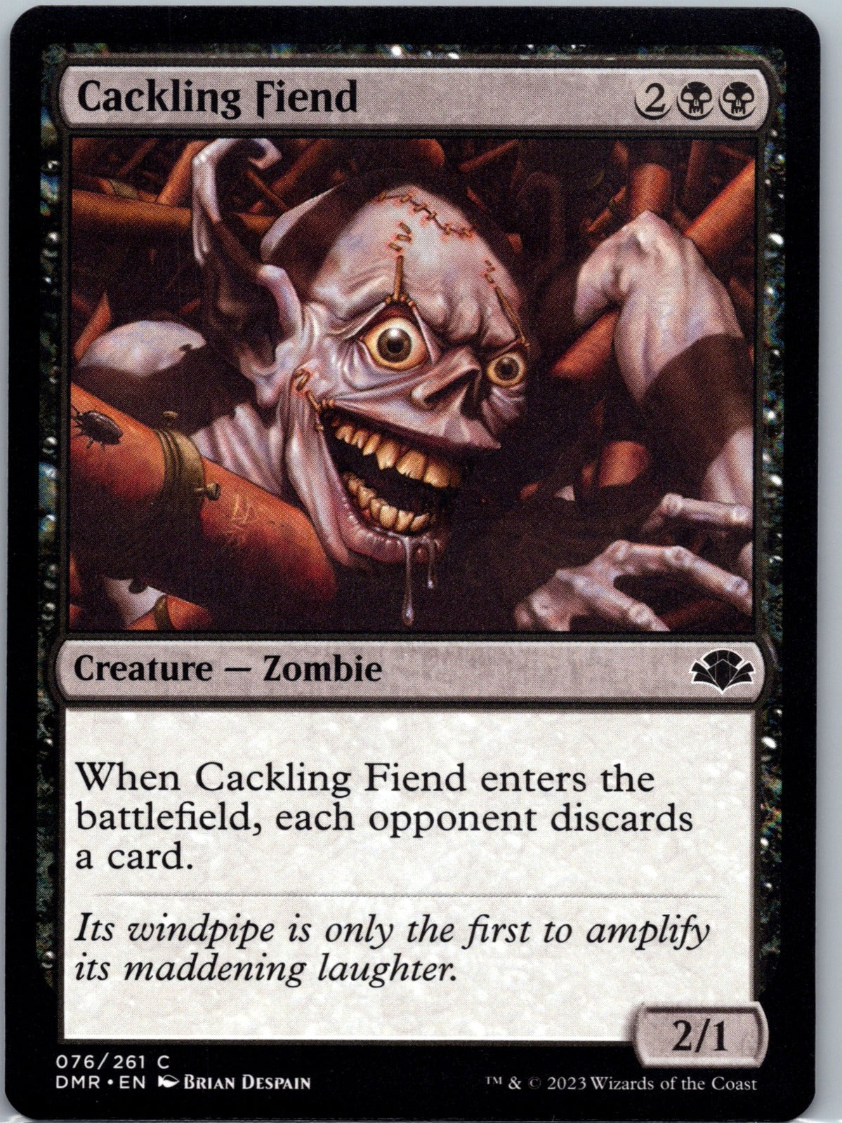 Cackling Fiend C Dominaria Remastered 76 NM