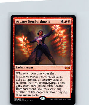 Arcane Bombardment M Streets of New Capenna 101 NM