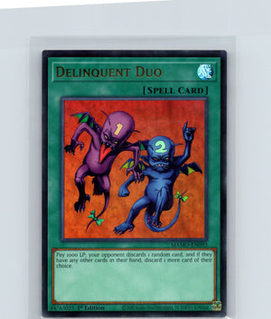 Delinquent Duo 1st Edition Ultra Rare Magnificent Monsters MAMO-EN093 NM