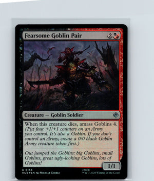 Fearsome Goblin Pair Foil U The Hobbit 156 NM
