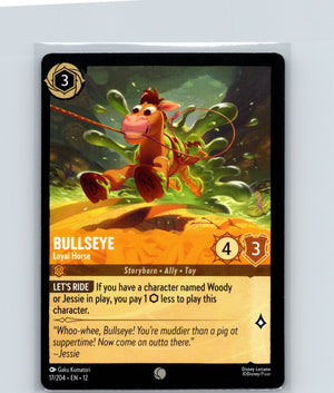Bullseye - Loyal Horse Common Wilds Unknown 17/204 NM