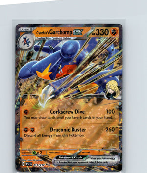 Cynthia's Garchomp ex Holo Double Rare ME: Ascended Heroes 111/217 NM