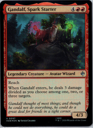Gandalf, Spark Starter Foil U The Hobbit 97 NM