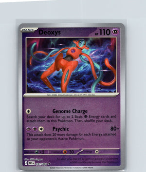 Deoxys Uncommon ME04: Chaos Rising 031/086 NM
