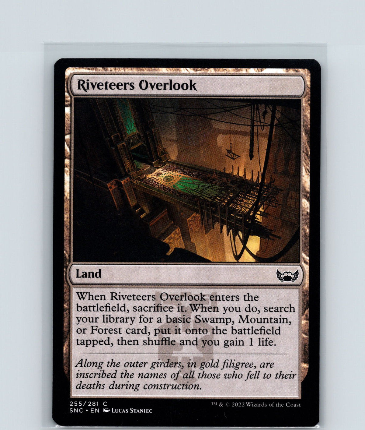 Riveteers Overlook C Streets of New Capenna 255 NM