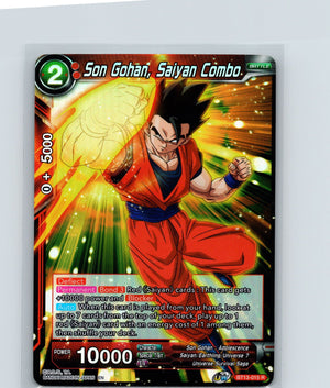 Son Gohan, Saiyan Combo Foil Rare Supreme Rivalry BT13-015 NM