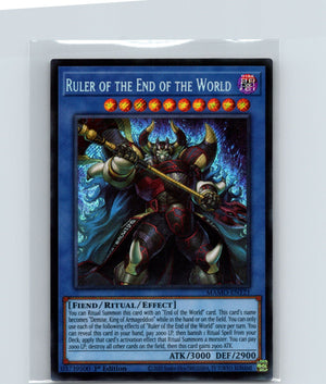 Ruler of the End of the World 1st Edition Secret Rare MAMO-EN121 NM