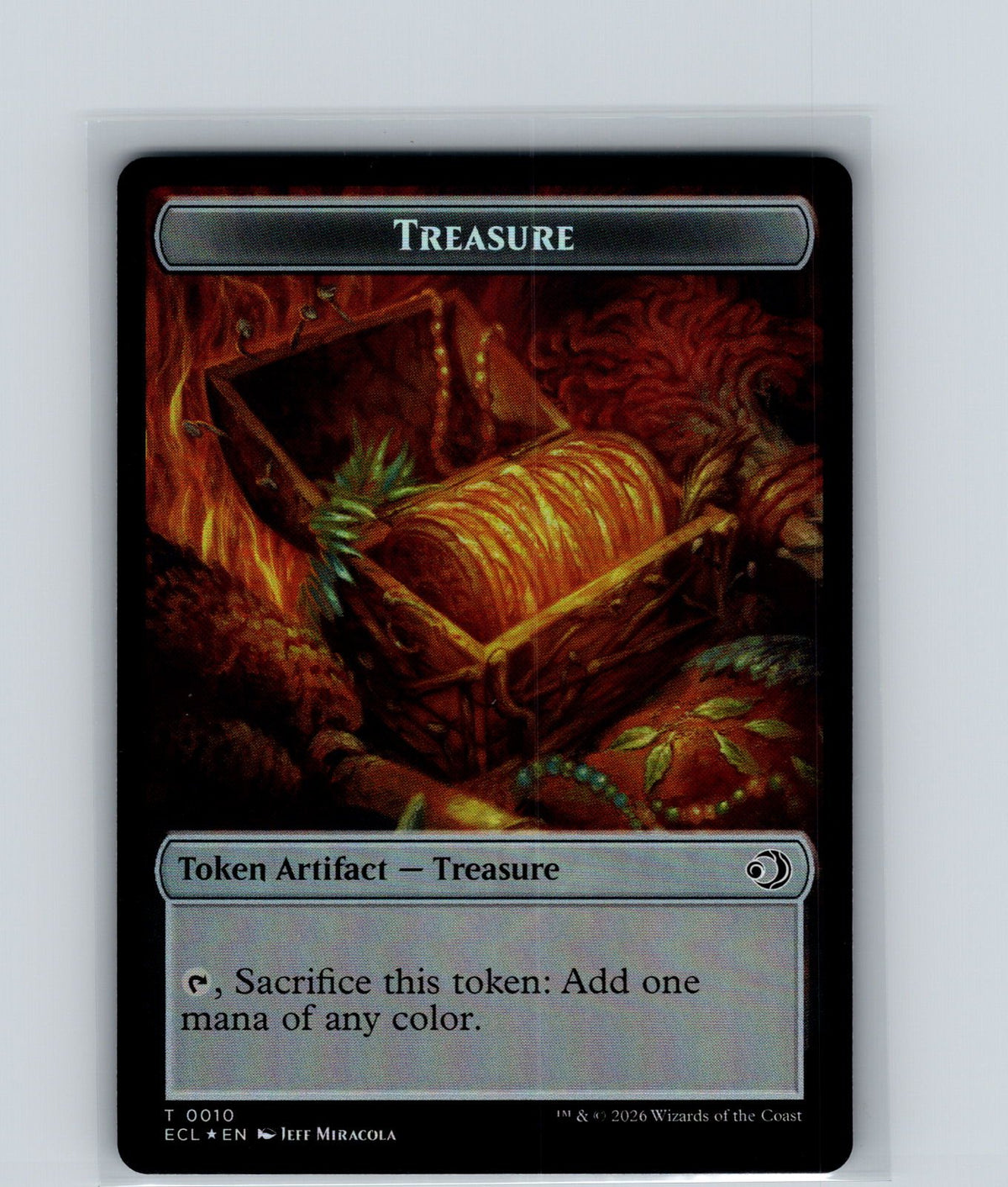 Kithkin // Treasure Double-Sided Token Foil T Lorwyn Eclipsed 7 // 10 NM
