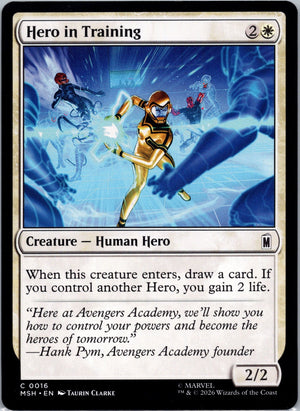 Hero in Training C Marvel Super Heroes 16 NM
