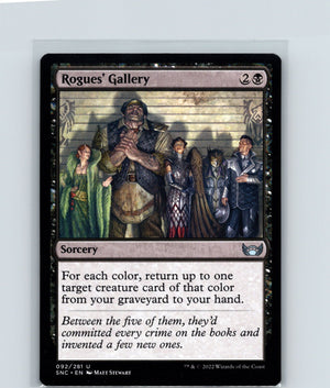 Rogues' Gallery U Streets of New Capenna 92 NM