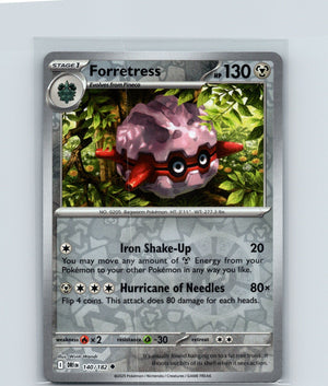 Forretress Reverse Holo Uncommon SV10: Destined Rivals 140/182 NM