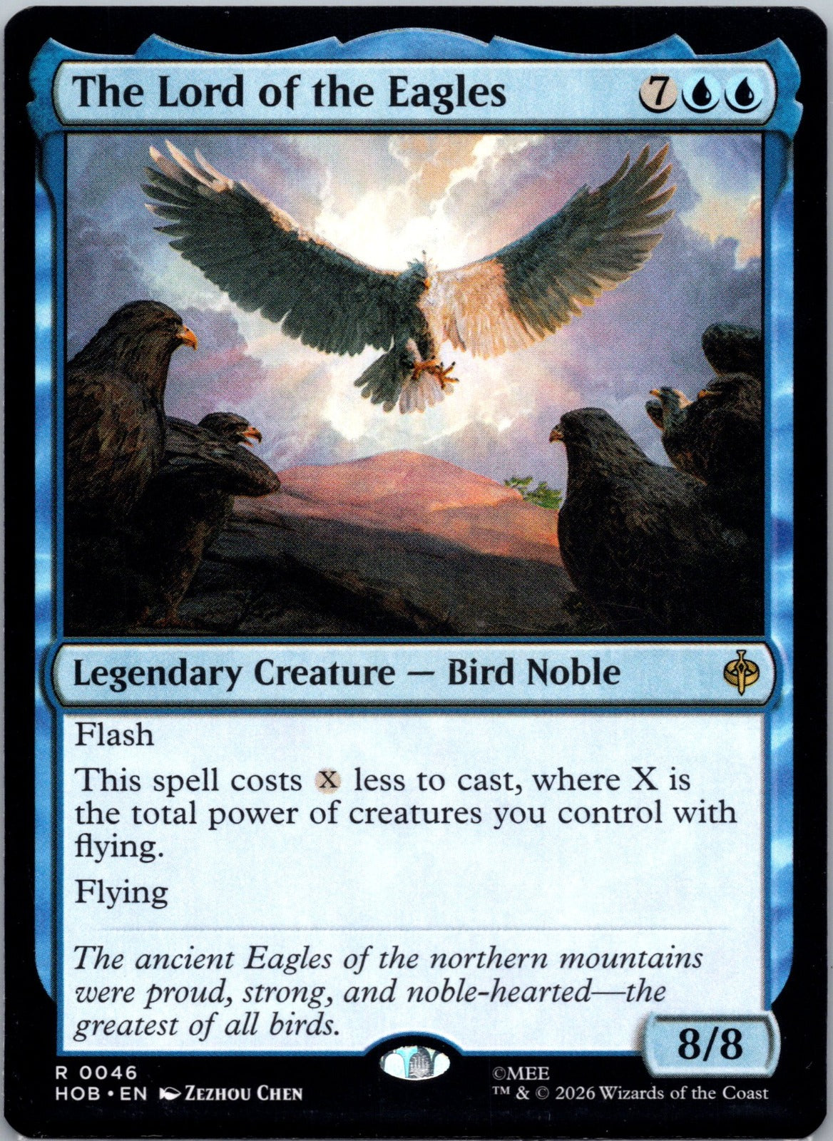 The Lord of the Eagles R The Hobbit 46 NM