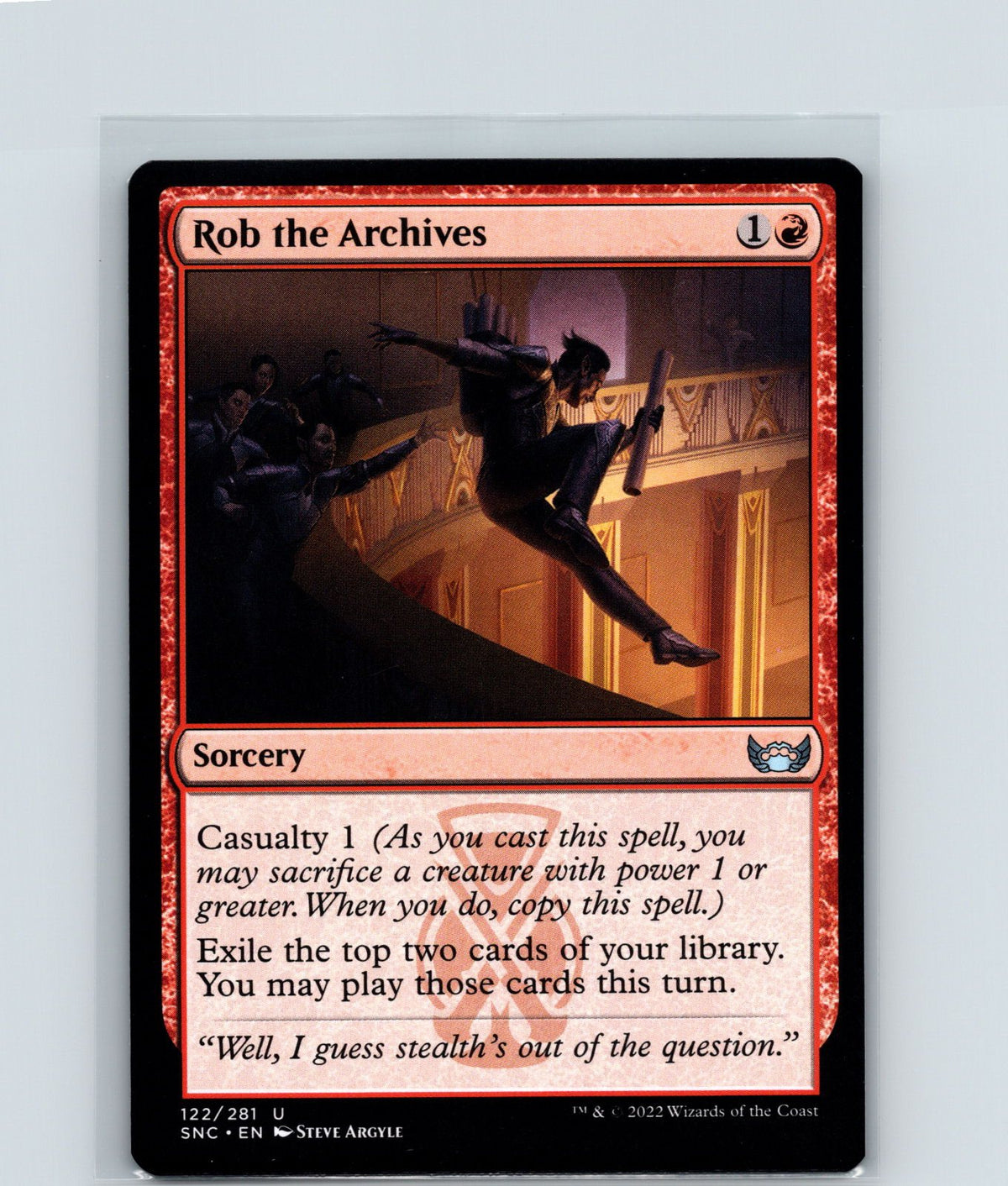 Rob the Archives U Streets of New Capenna 122 NM