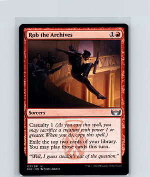 Rob the Archives U Streets of New Capenna 122 NM