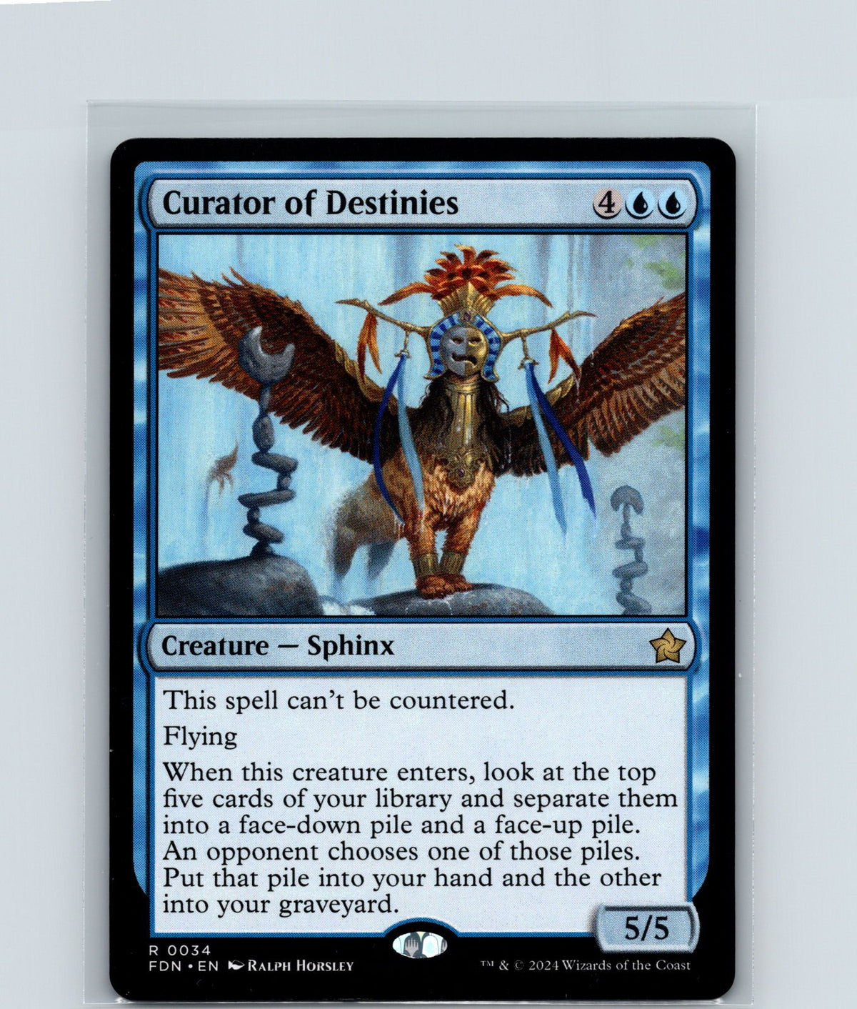 Curator of Destinies R Foundations 34 NM
