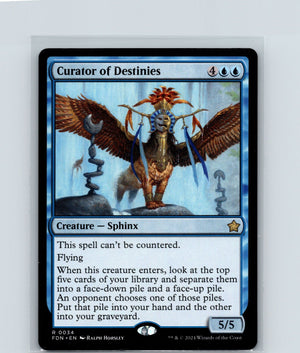 Curator of Destinies R Foundations 34 NM