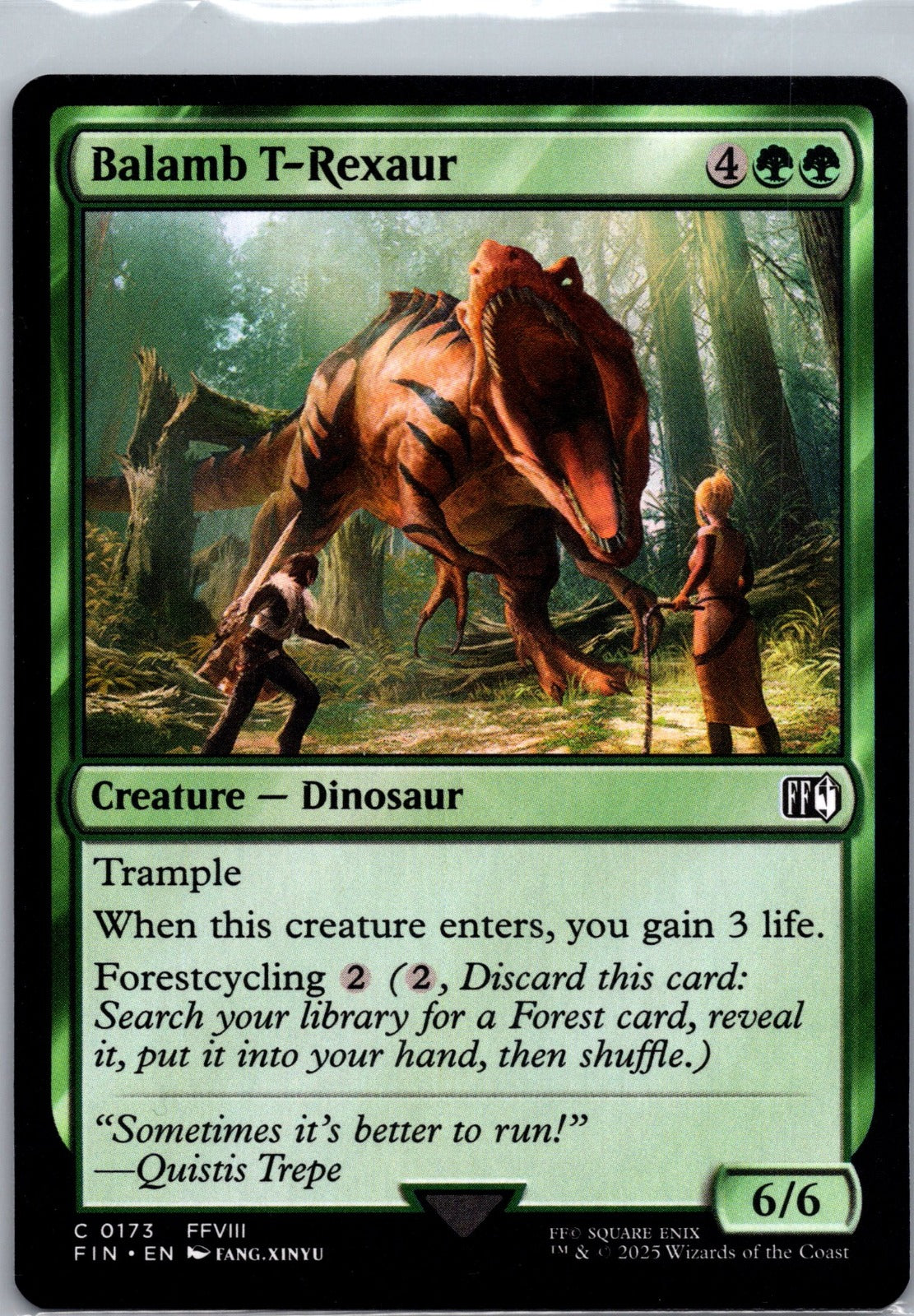 Balamb T-Rexaur C FINAL FANTASY 173 NM