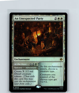 An Unexpected Party Foil R The Hobbit 29 NM