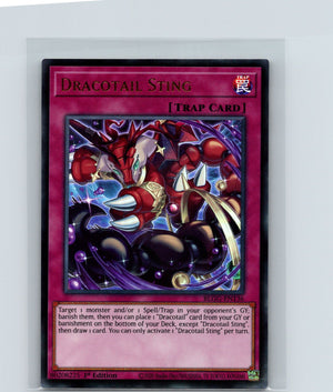 Dracotail Sting 1st Edition Ultra Rare BLGG-EN136 NM