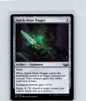 Quick-Draw Dagger C Streets of New Capenna 243 NM