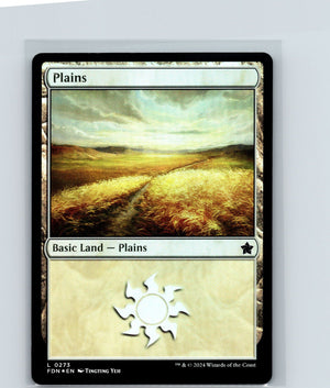 Plains Foil L Foundations 273 NM
